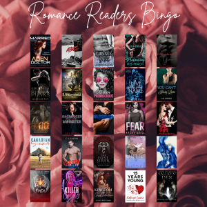 Romance Readers Bingo Covers of Participating Authors