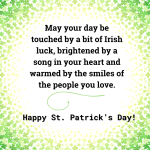 happy st paddys day